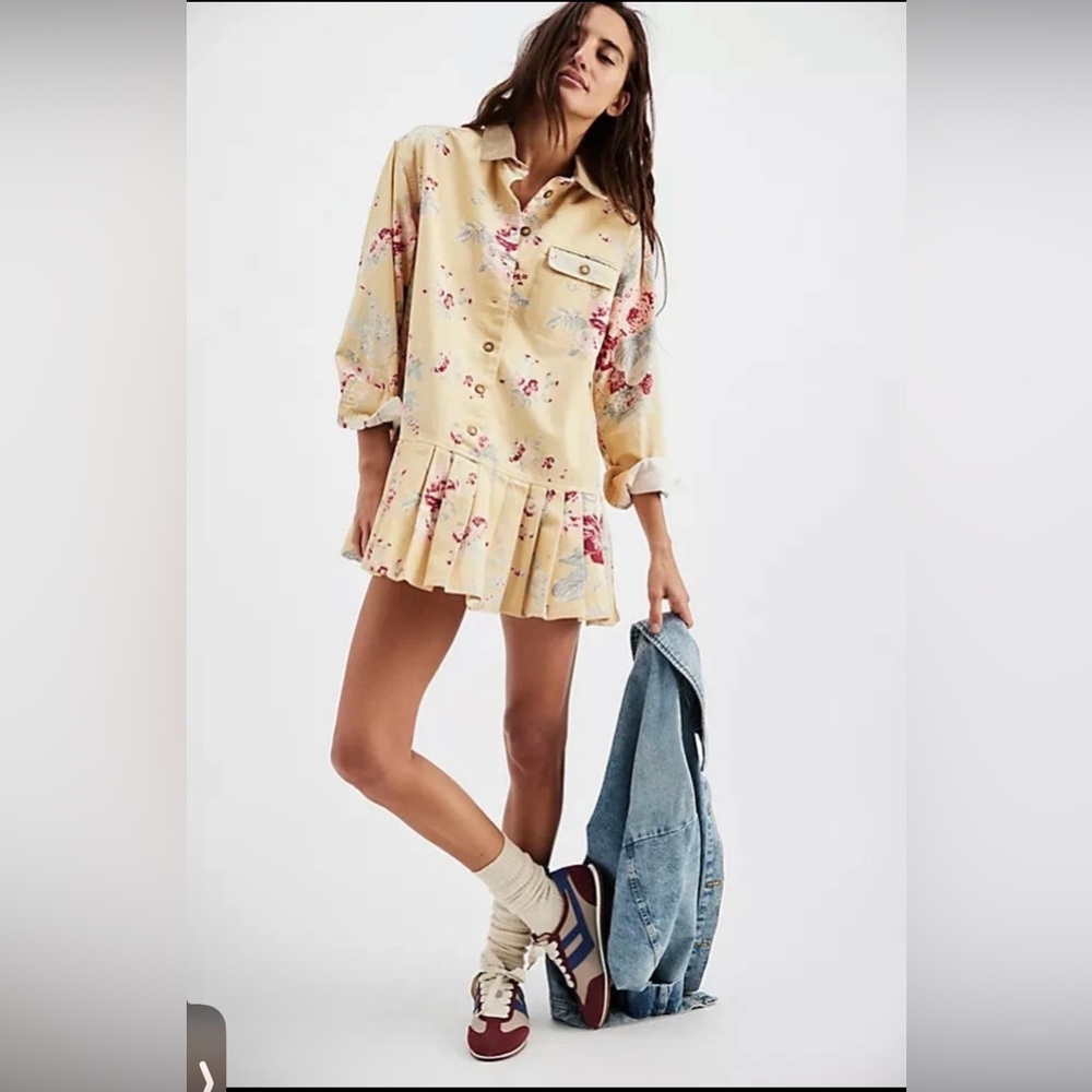 NWOT  Free People Connor Mini Dress